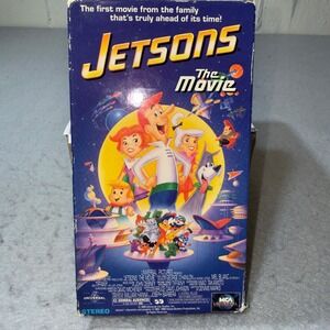 Vintage Jetsons The Movie VHS 1990 MCA Universal‎ Home Release Hifi Stereo